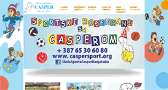 Desktop Screenshot of caspersport.org